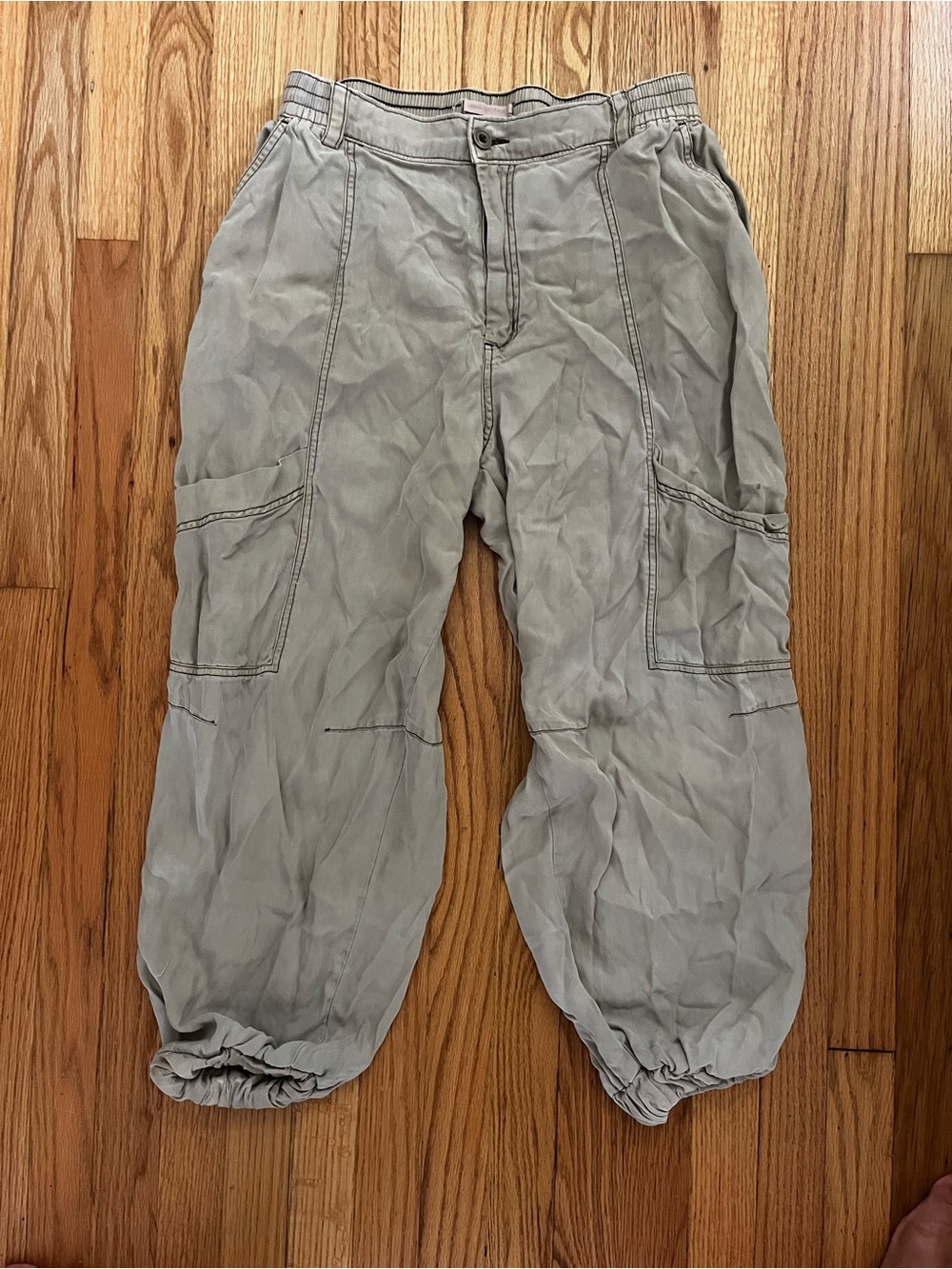 Urban Outfitters Light Khaki Cargo Jogger Pants